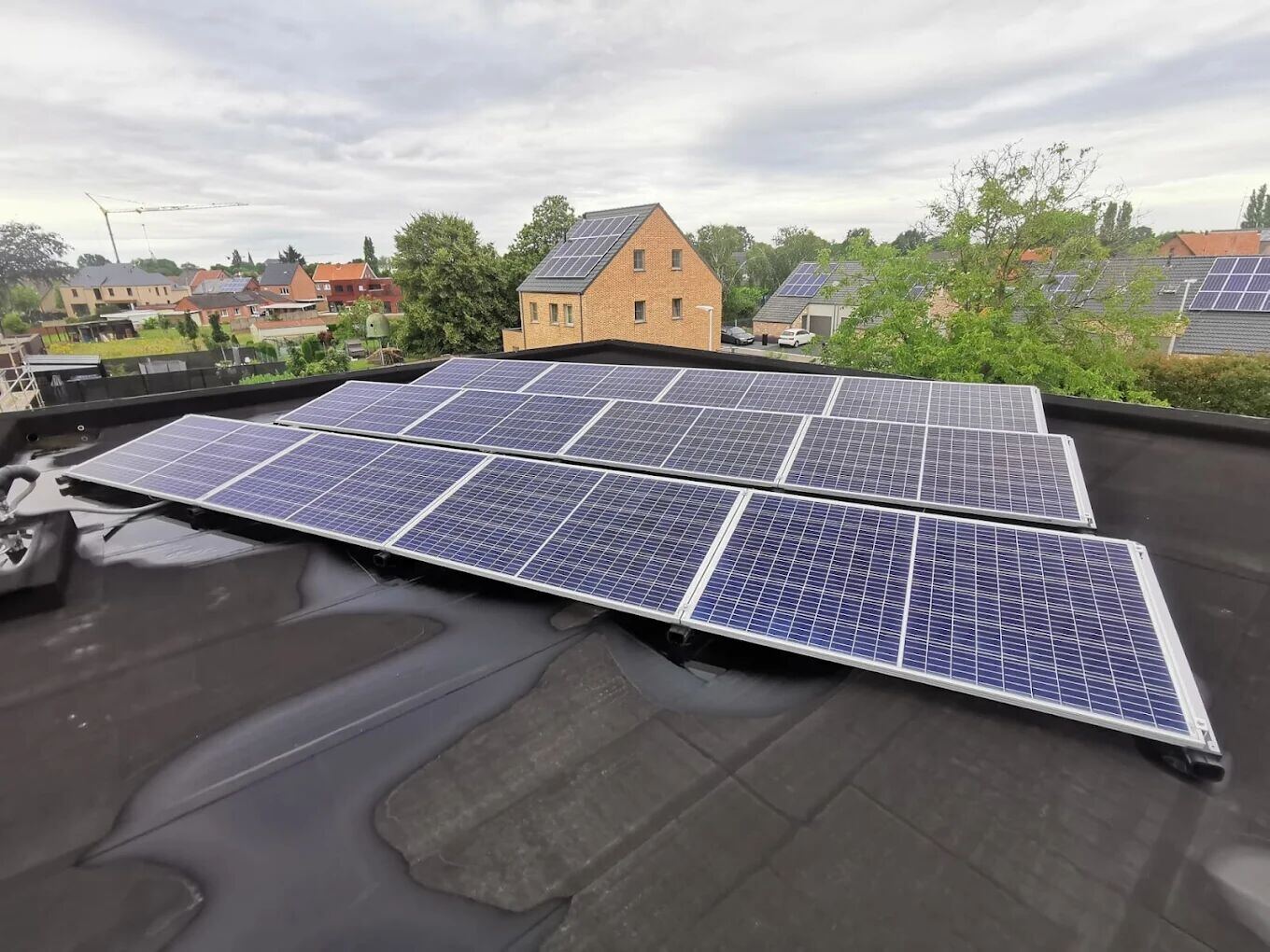 Zonnepanelen geïnstalleerd door WVE Solutions