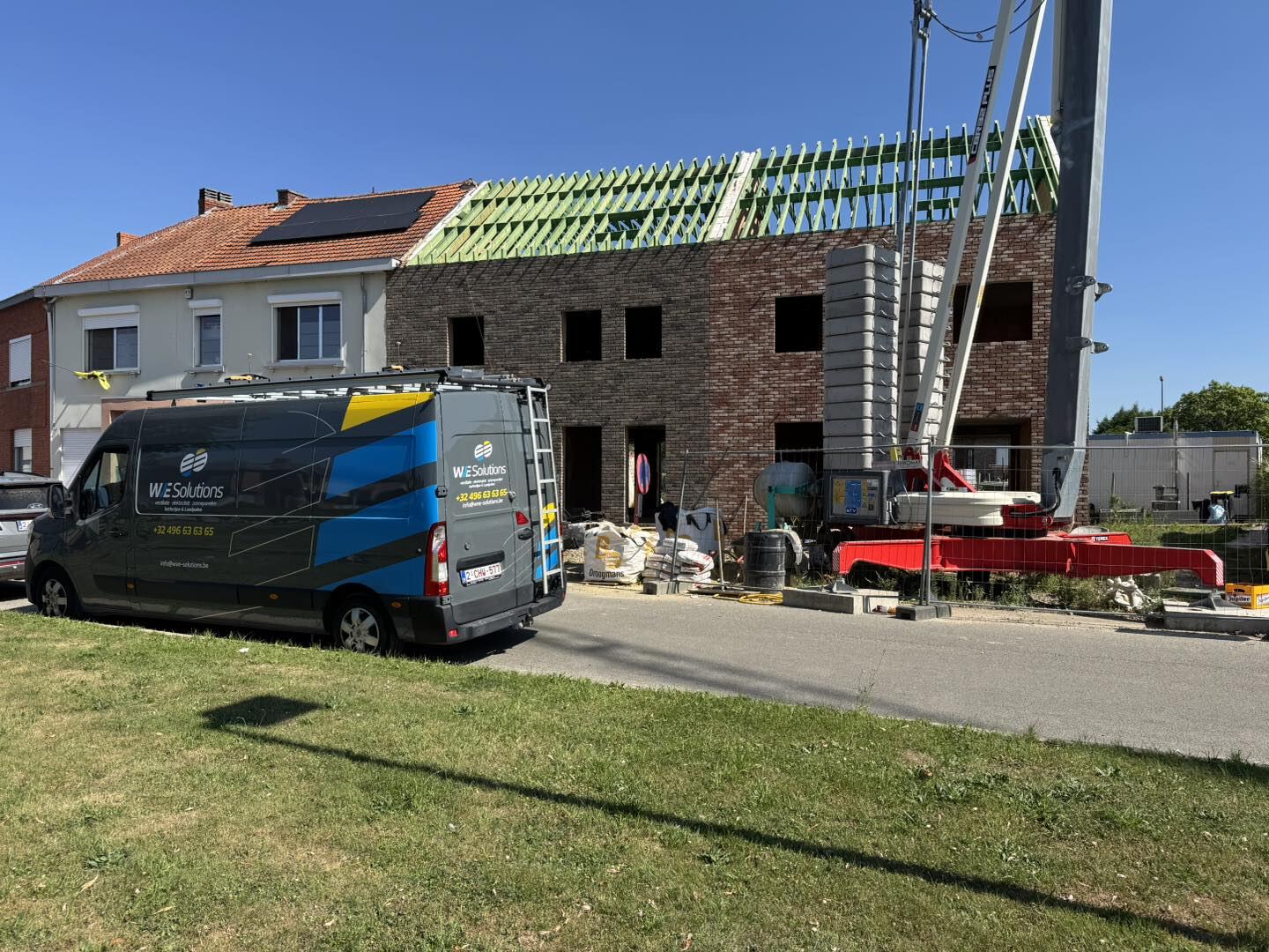 Afgewerkt interieur met installaties door WVE Solutions